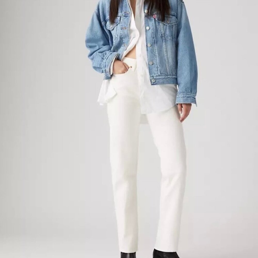 LEVI'S Wedgie Straight Fit Women's Jeans (Size: 24x28) NWT - Picture 8 of 14